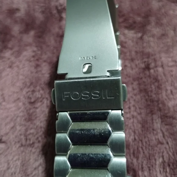 Fossil Arkitekt Gray Silver Mens Watch FS4052 Stainless